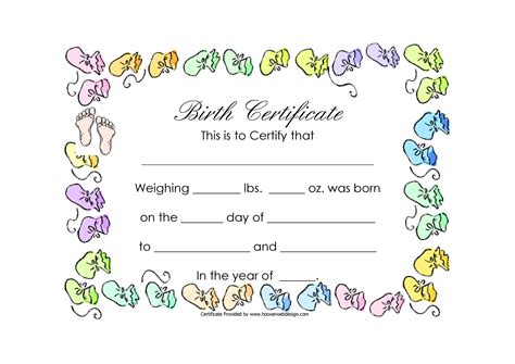 Birth Certificates .